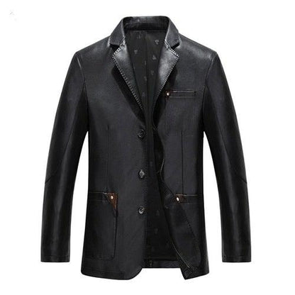 Everyday Men's Sheep Leather Blazer – Slim Fit Classic Jacket