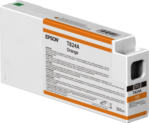 Genuine Epson 824 Orange Ink Cartridge, T824A00-0